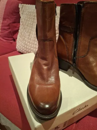 Botines Clarks Marrones Talla 37.5