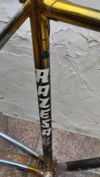 Cuadro Bicicleta Razesa Cromovelato