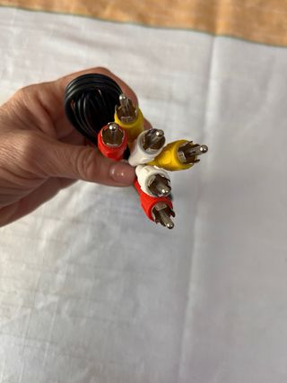 Cabo Adaptador RCA 3x3