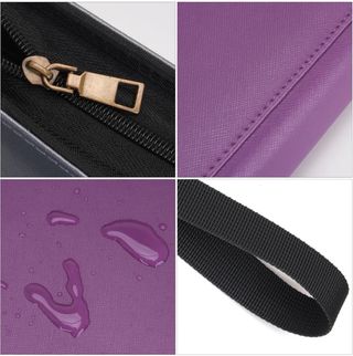 Carpeta para cartas coleccionables con cremallera