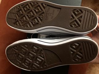 Zapatillas Converse All Star Plataforma Grises