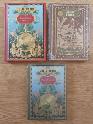 Colección Julio Verne RBA Edición Lujo (5 libros)