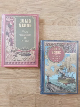 Colección Julio Verne RBA Edición Lujo (5 libros)