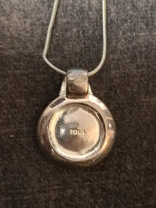 Colgante Tous Plata Perla