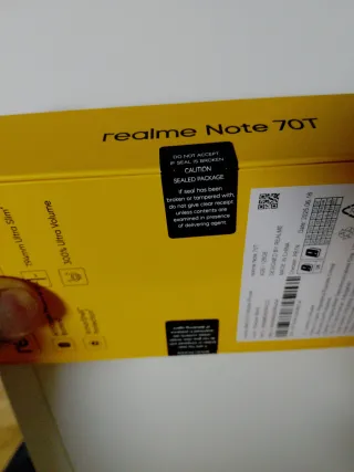 Móvil Realme 70T  Nuevo sin estrenar