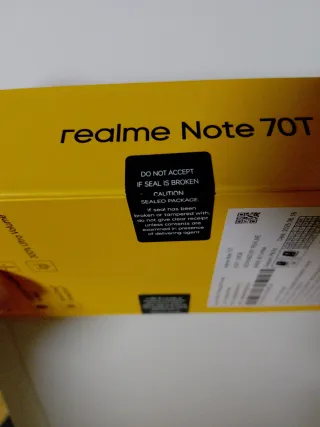 Móvil Realme 70T  Nuevo sin estrenar