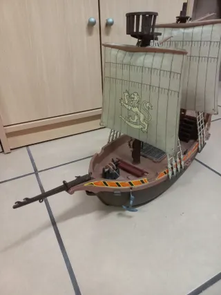 Barco Pirata Playmobil Antiguo