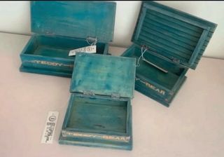 Cajas decoradas Teddy Bear