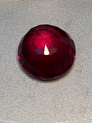 Rubí Birmano 13.00 Ct Redondo IGL