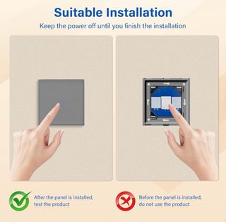 NUEVO! Interruptor táctil de pared nuevo a estrena