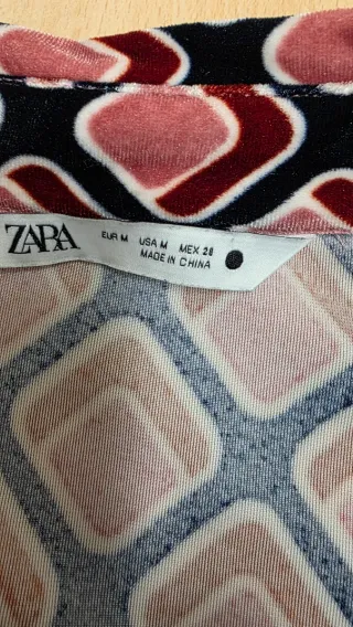 Vestito donna fantasia geometrica T.42