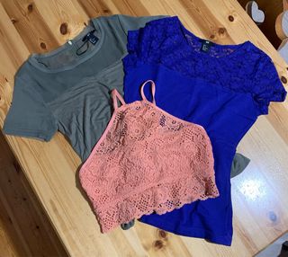Lotto 3 magliette H&M donna/ragazza