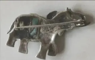 Llavero y broches plata de ley