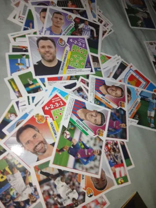 Cromos Liga 2019-2020 fútbol 136 cromos
