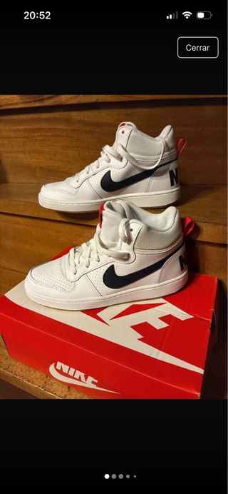 Zapatillas Nike Bota Blancas