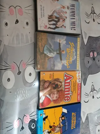 Pack 4 Películas DVD: Mamma Mia, Sonrisas y Lágrim