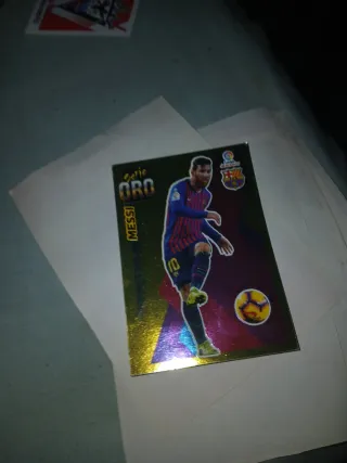 Cromo Serie Oro Liga 2019-2020 5 cromos