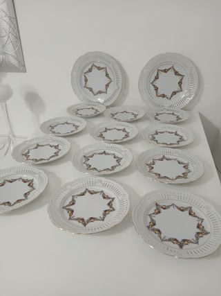 Set 14 Piatti Porcellana Schwa Dessert