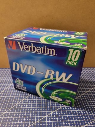 DVD-RW Verbatim 9 Pack 4x
