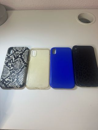 Fundas iPhone XR (4 unidades)