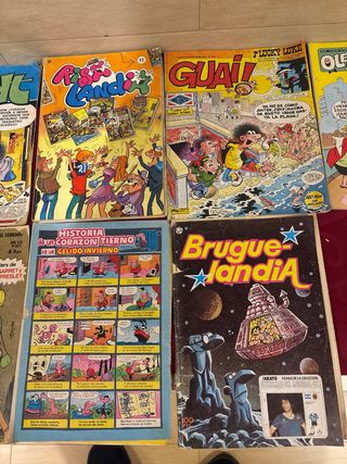 super ddt , risa landia, guai , doña lio , din dan