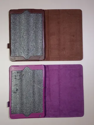 Fundas iPad Mini 4 (Morada y Marrón)