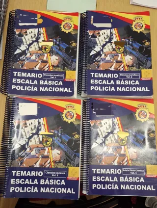 Temario completo escala básica policía nacional