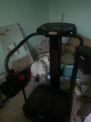 Plataforma vibratoria ejercicio