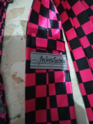 2 Corbatas Vintage Estrechas Nuevas