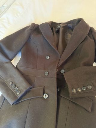 Mango chaqueta Americana marrón entallada nueva