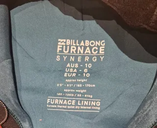 Neopreno Billabong Mujer Talla M