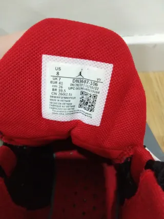 Zapatillas Jordan Flight Rojas y Blancas