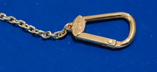 Mosquetón Louis Vuitton Baño Oro 20 micras