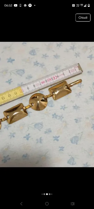 Cintura gioiello retro oro