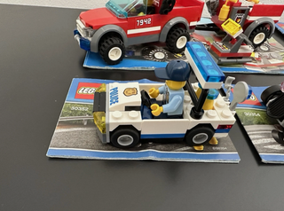 Lote Lego City con Minifiguras