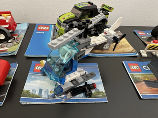 Lote Lego City con Minifiguras
