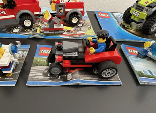 Lote Lego City con Minifiguras