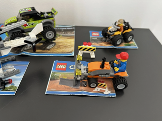 Lote Lego City con Minifiguras