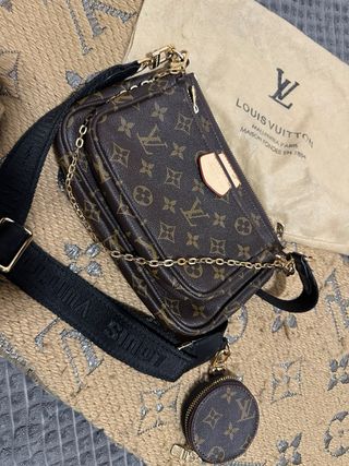Bolso Louis Vuitton Monogram Marrón y Dorado