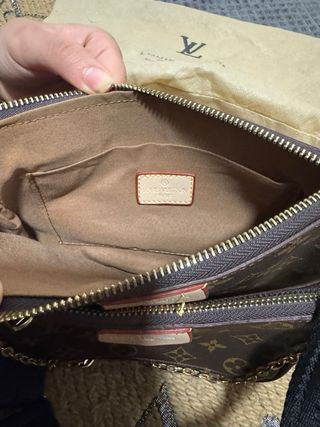 Bolso Louis Vuitton Monogram Marrón y Dorado