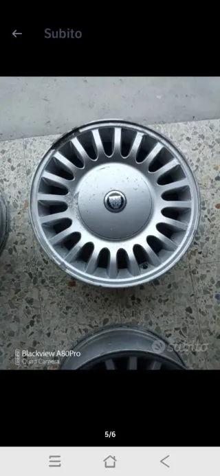 Cerchi Jaguar/Daimler 16" 20 spoke