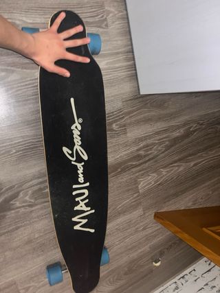 Skate Maui and Sons Negro Ruedas Azules