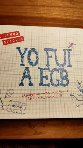 Juego de mesa Yo Fui a EGB