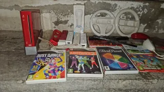 Consola Wii + Accesorios y Juegos