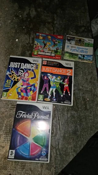 Consola Wii + Accesorios y Juegos