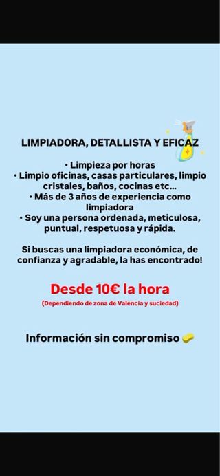 Servicio de limpieza