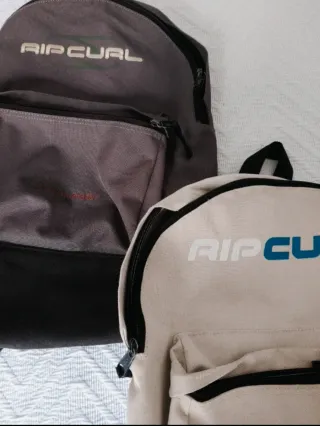2Mochilas RIP CURL Vintage Beige y Verde