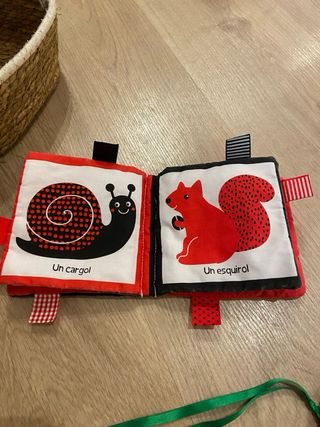 Cesto tesoros sensorial bebé