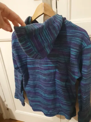 Jersey/Sudadera Azul y Morado Rayas