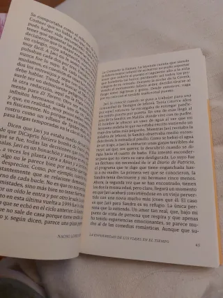 La enfermedad de los viajes en el tiempo